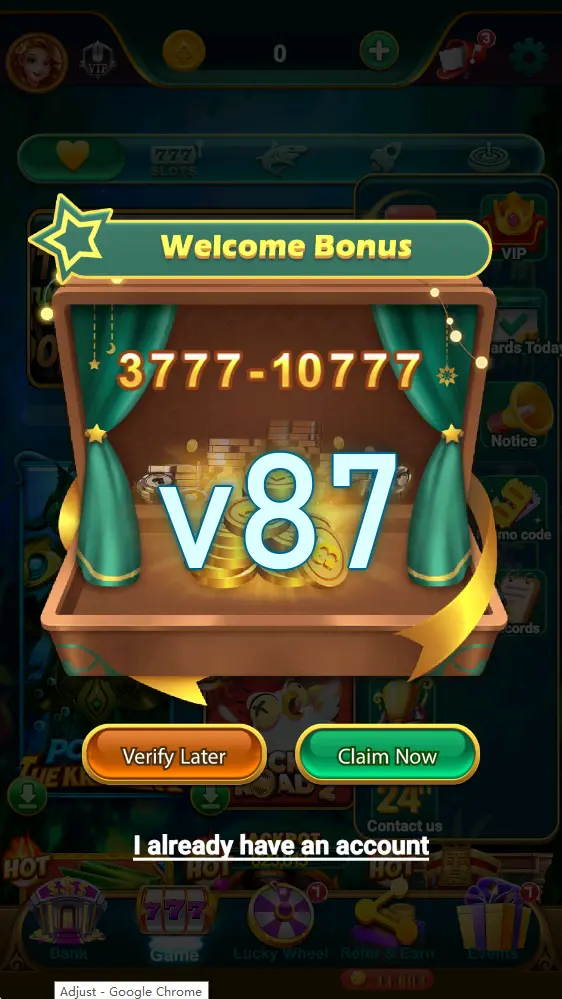 v87 Masuk