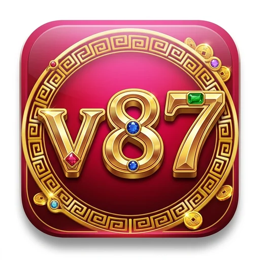 v87 Logo - Resmi